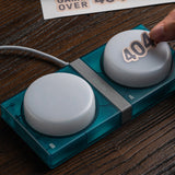 8BitDo Retro 87 Keyboard - Clear Blue