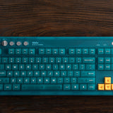 8BitDo Retro 87 Keyboard - Clear Blue