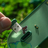 8BitDo Retro R8 Mouse - Forest Wonder